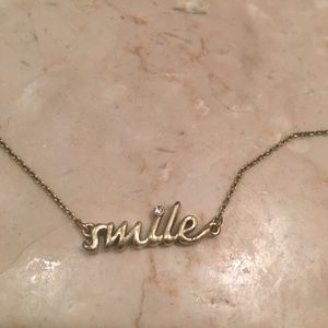 Kate Spade Smile necklace